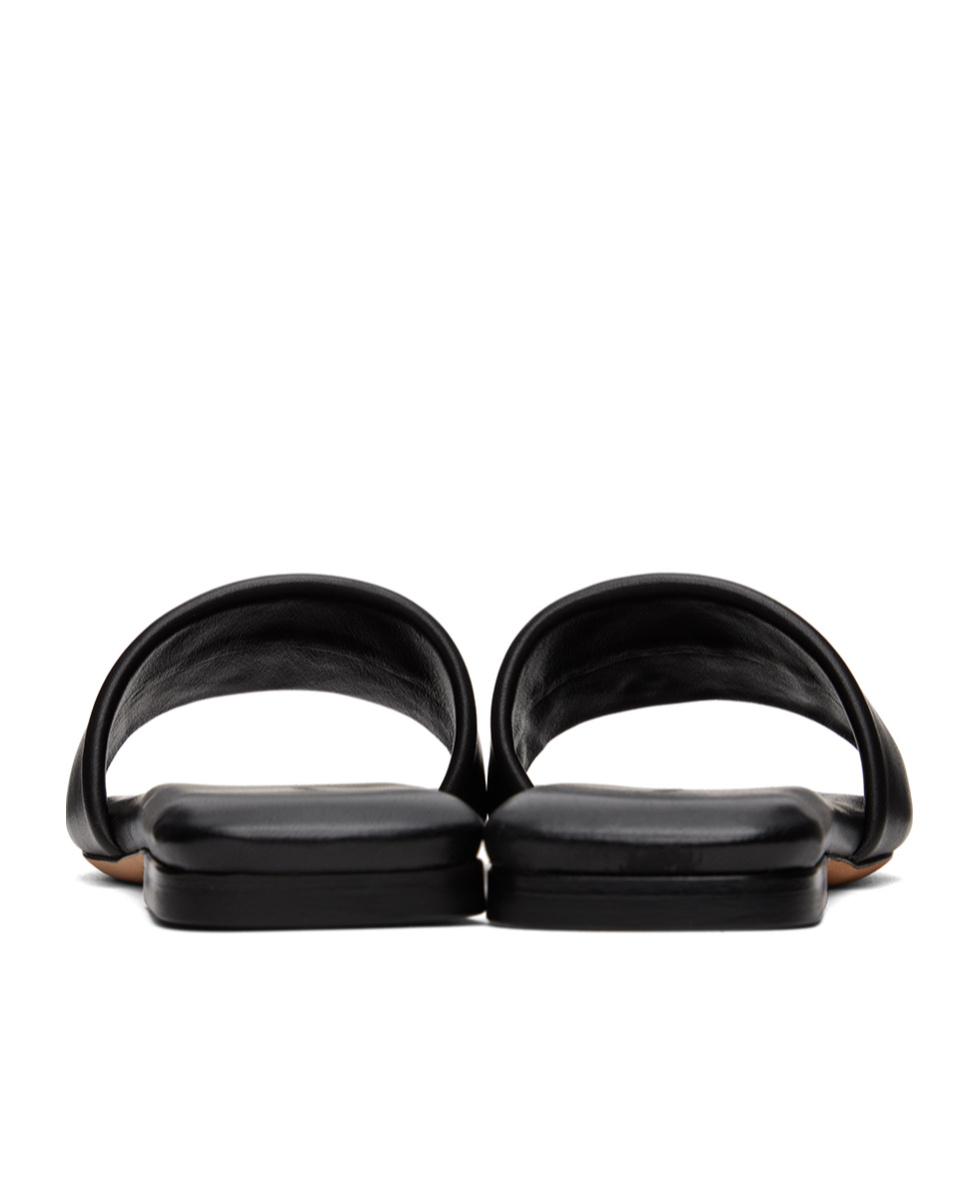 Anine Bing Open-toed Slippers In Black