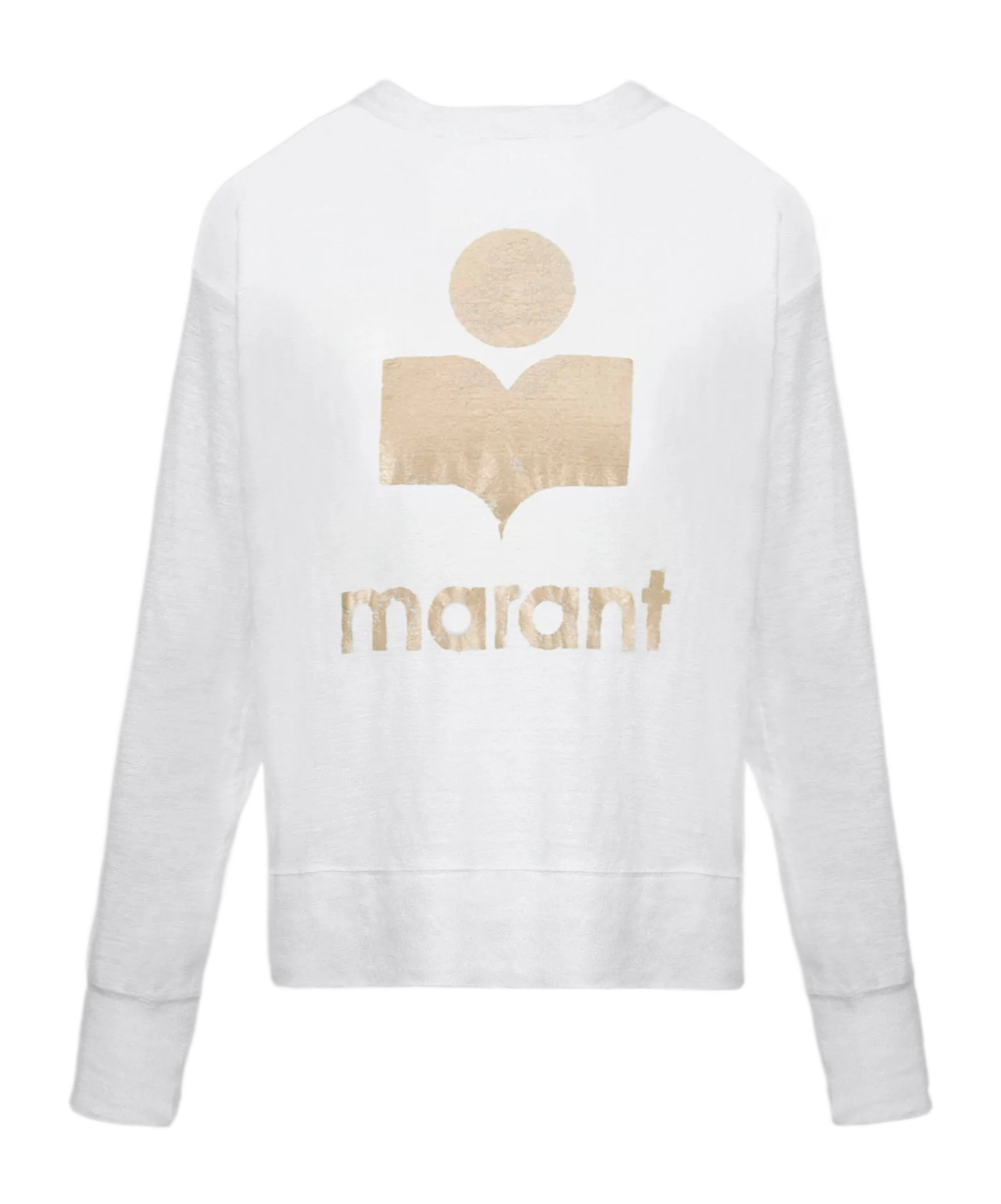 Shop Isabel Marant Étoile Klowia T-shirt In White