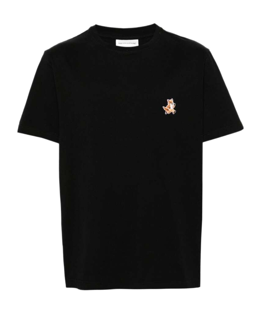 Maison Kitsuné Fox Patch Cotton T Shirt