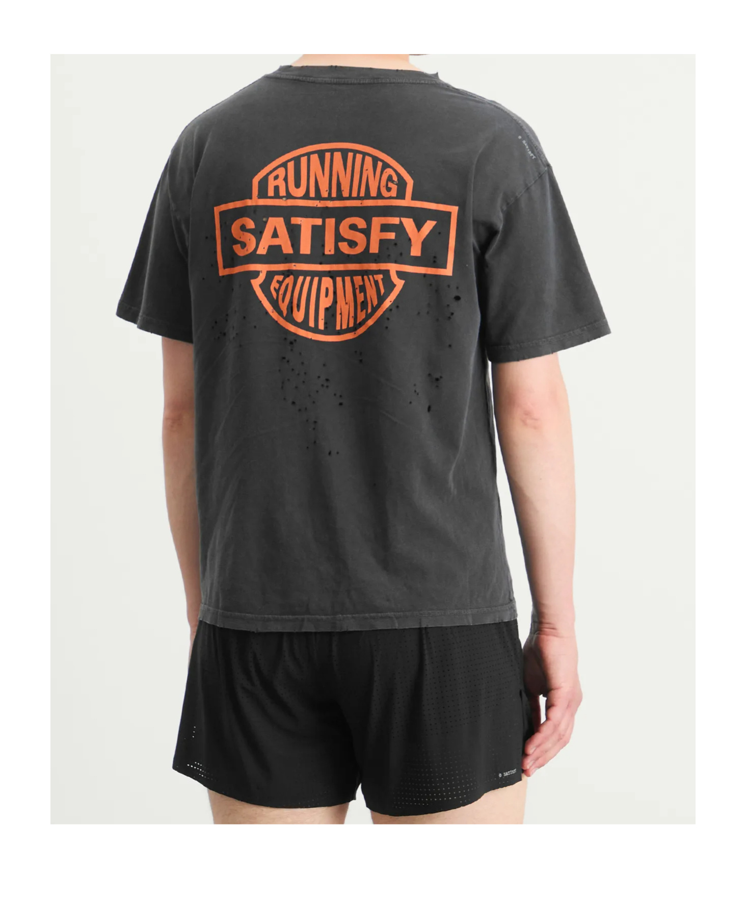 Satisfy Mothtech T-shirt In Black