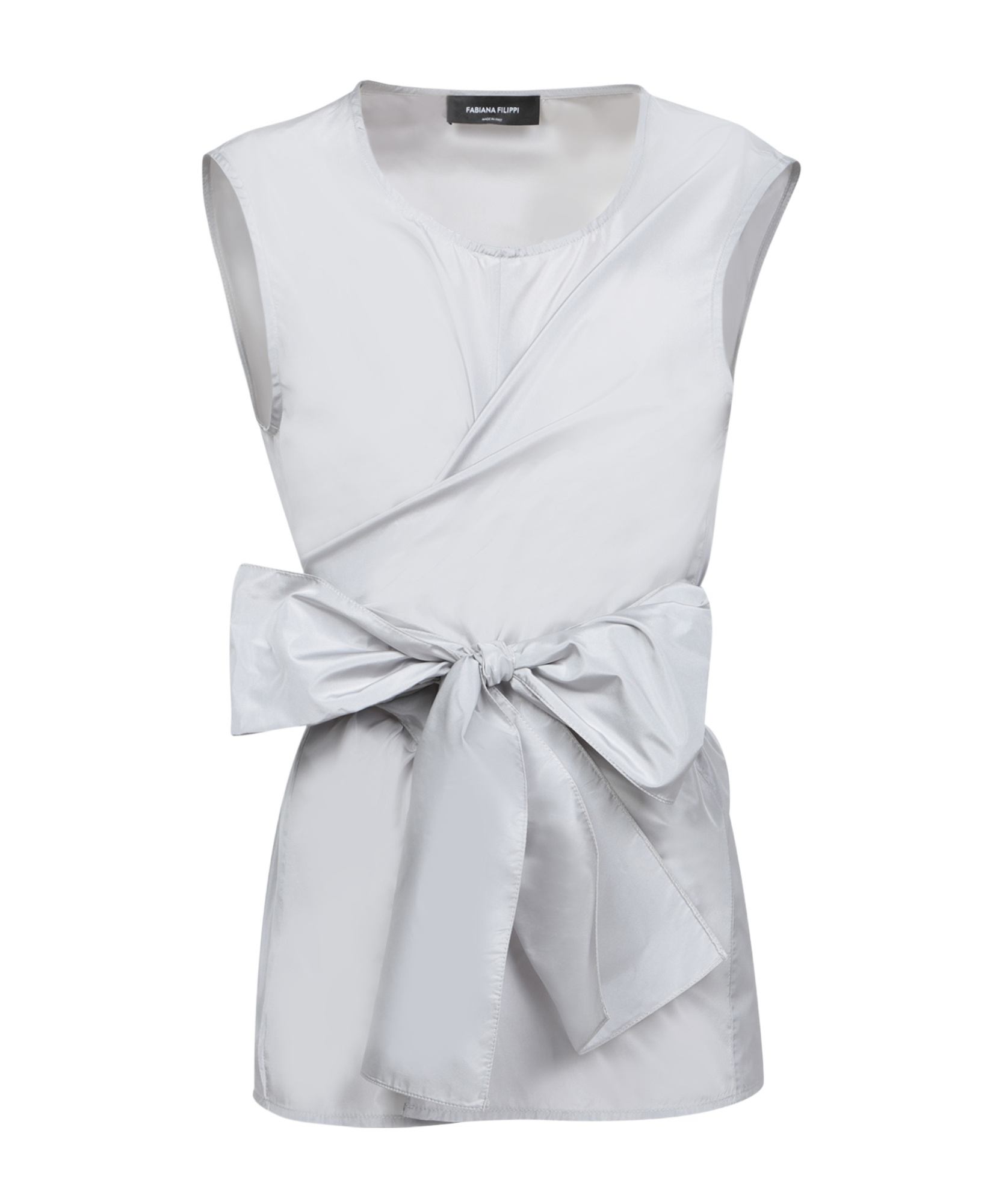 FABIANA FILIPPI FABIANA FILIPPI KNOTTED SLEEVELESS TOP 