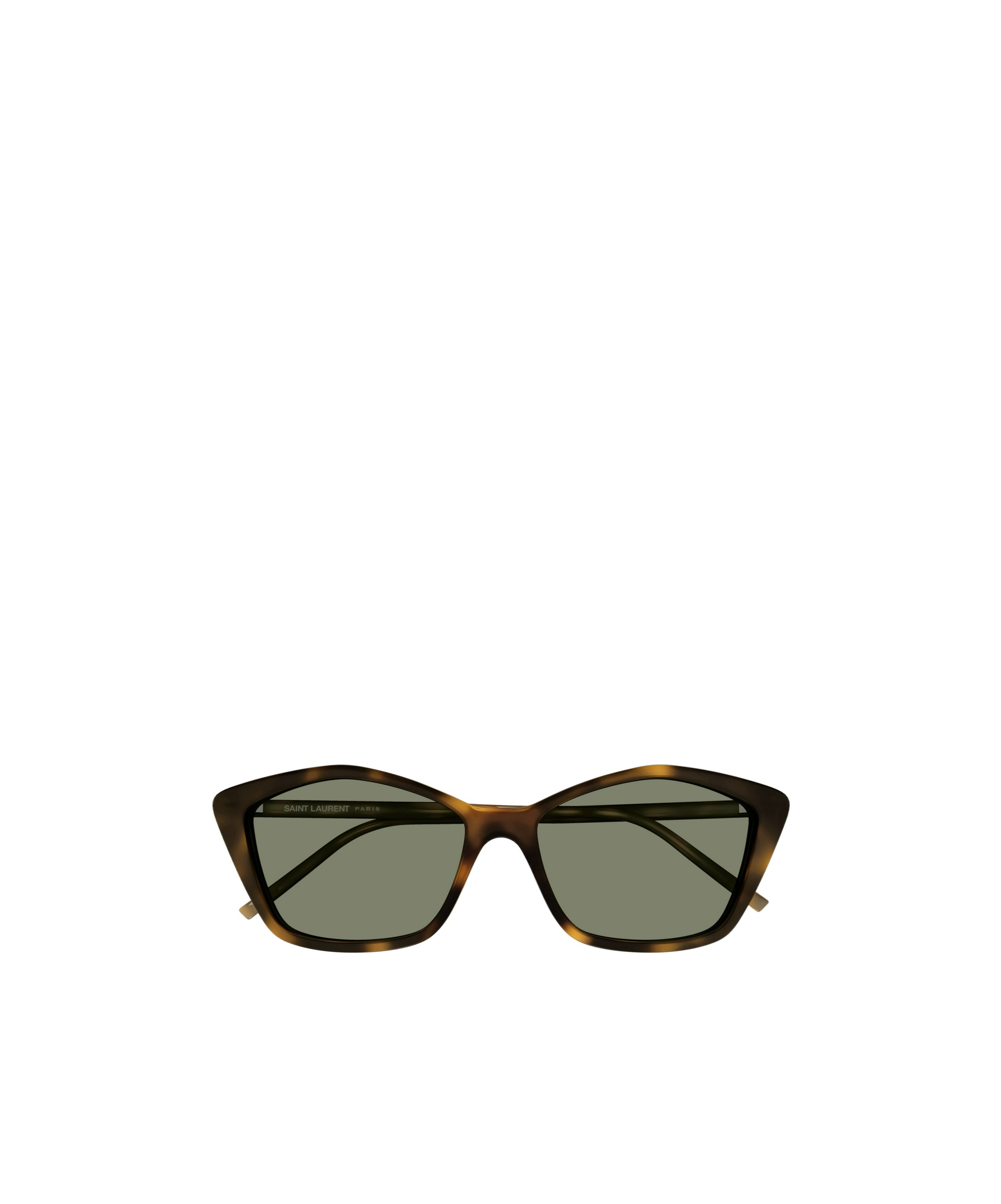 Saint Laurent Full Frame Sunglasses In Green
