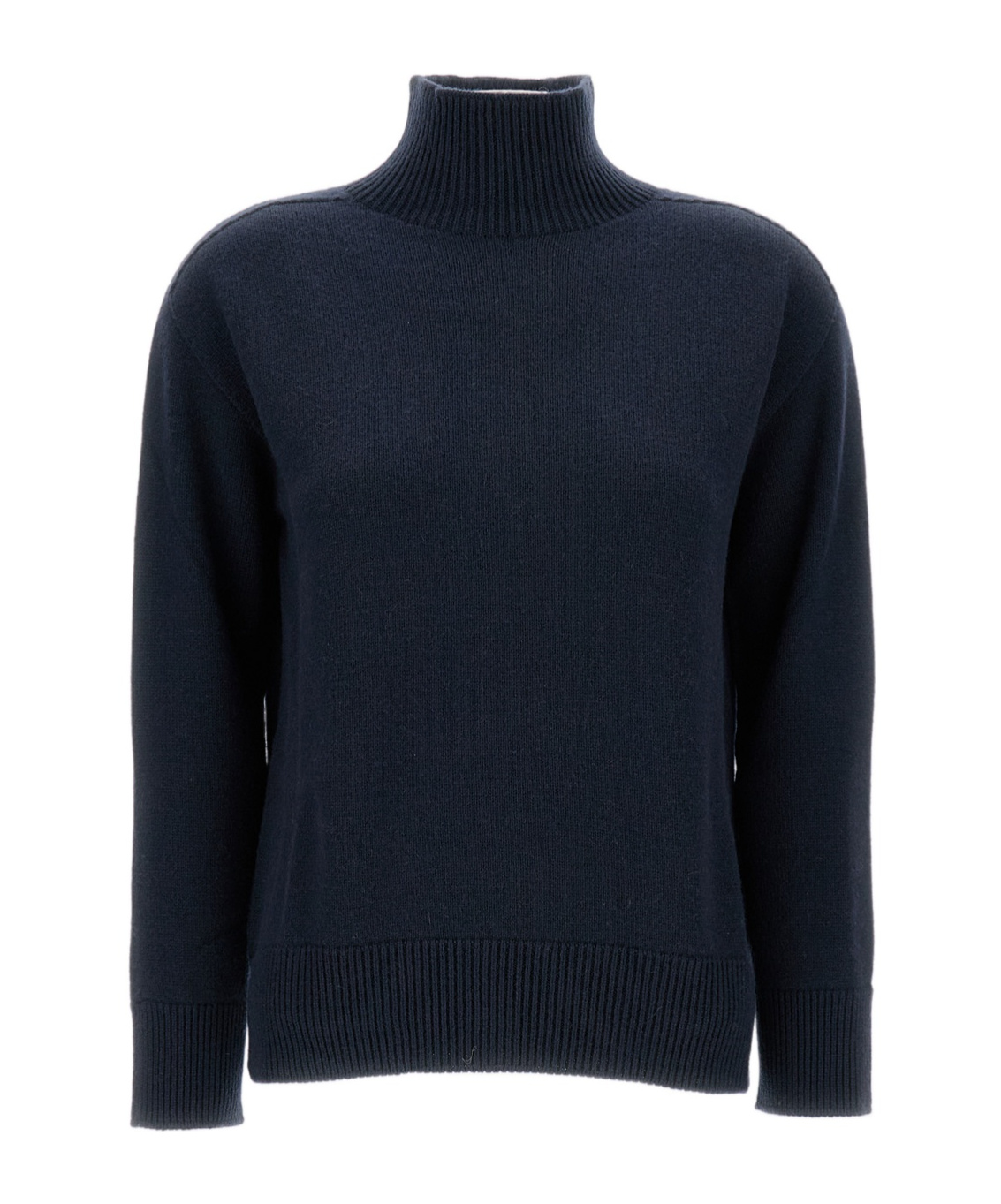 Max Mara Long-sleeved Sweater In Blue