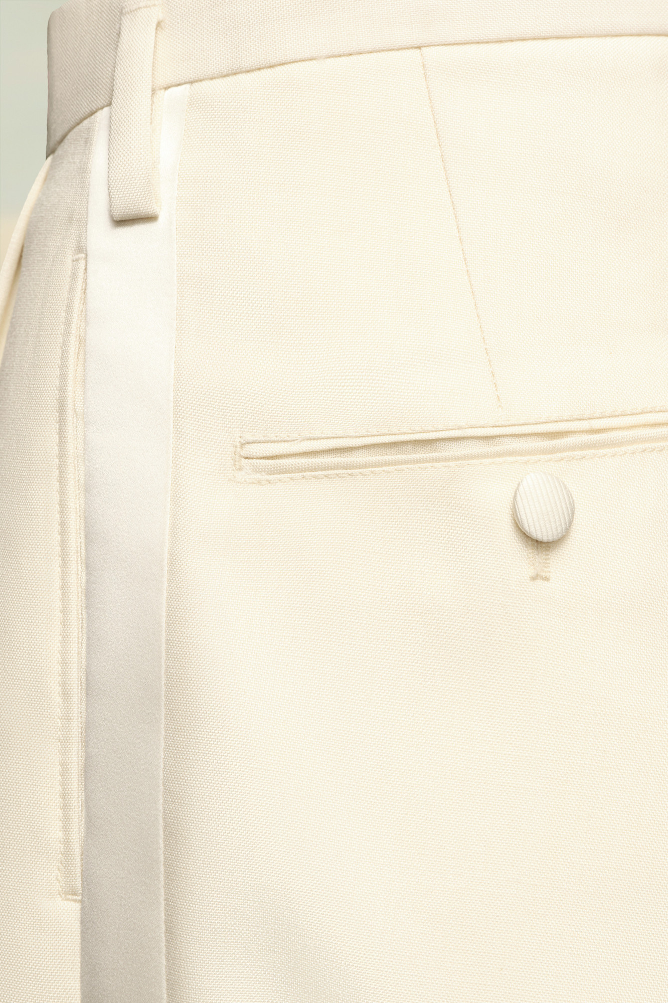 Maison Margiela Belt-loop Casual Pants In White
