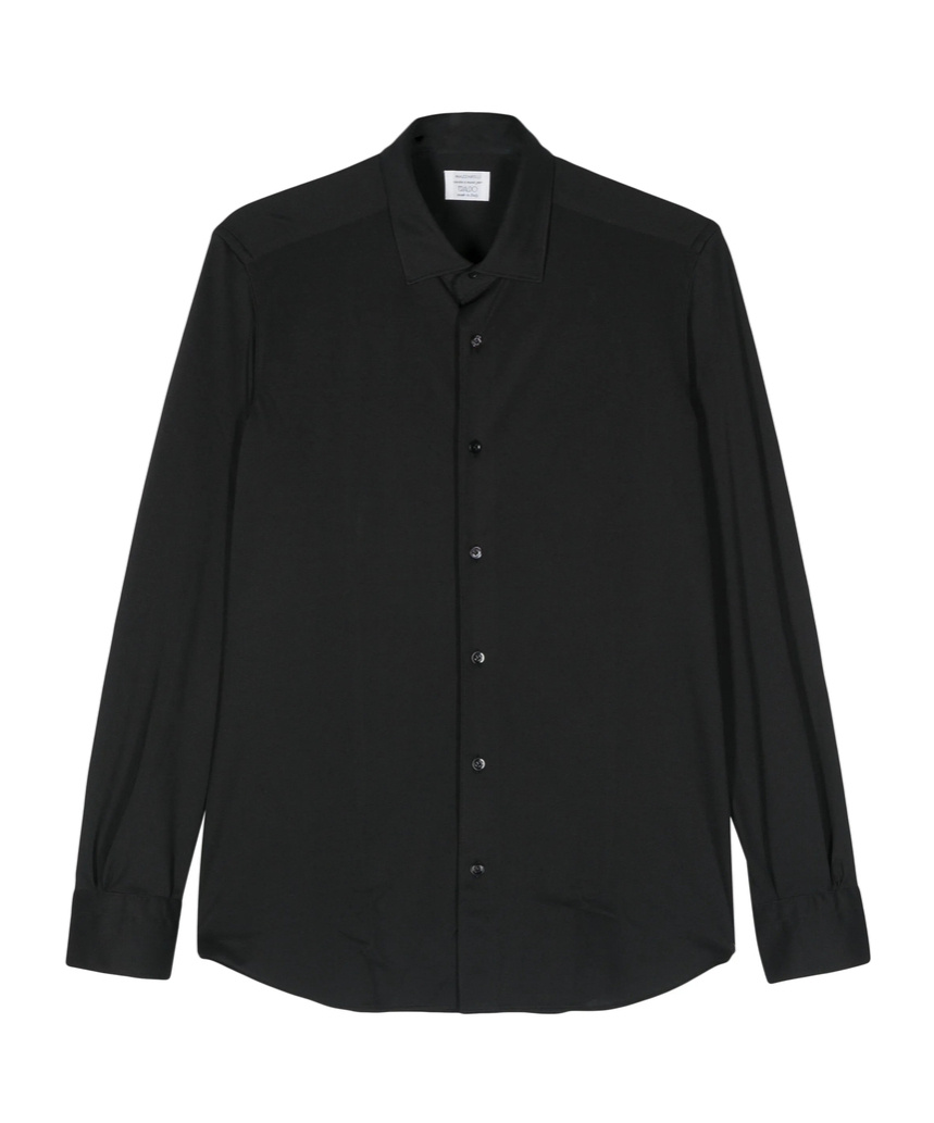 Mazzarelli Long-sleeve Shirt In Black
