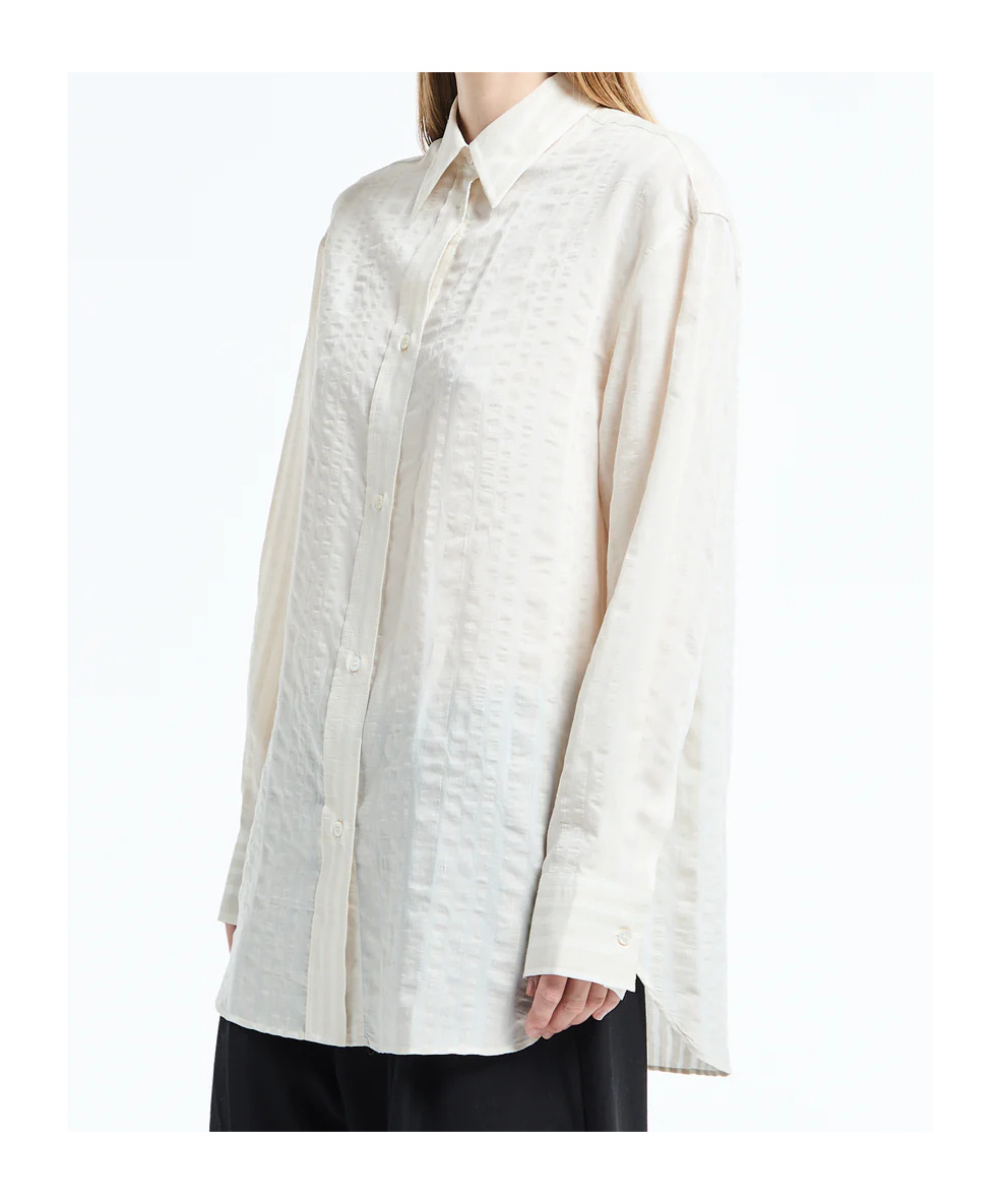Studio Nicholson Rouen Stripe Shirt In White