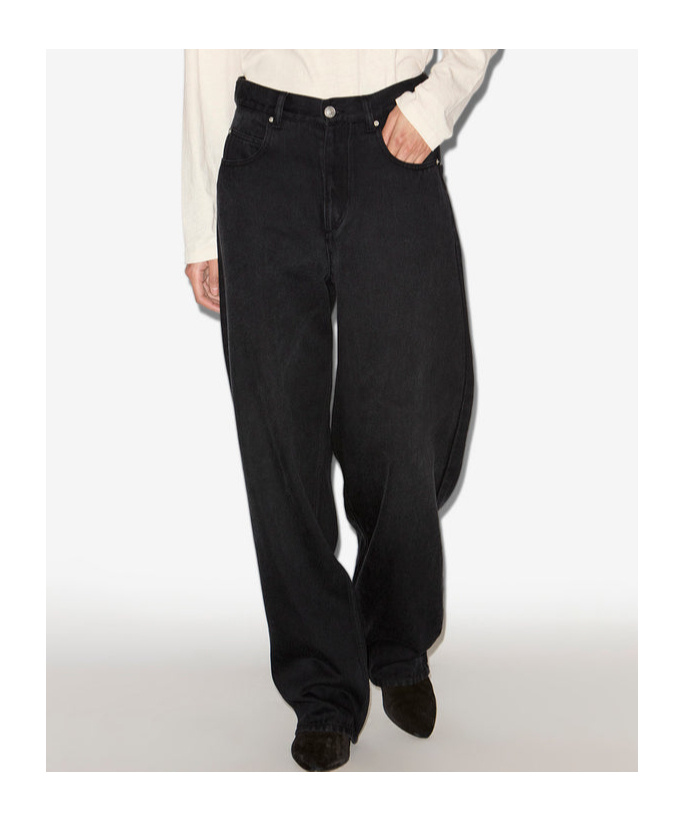 Isabel Marant Jenny Flowing Denim Jeans