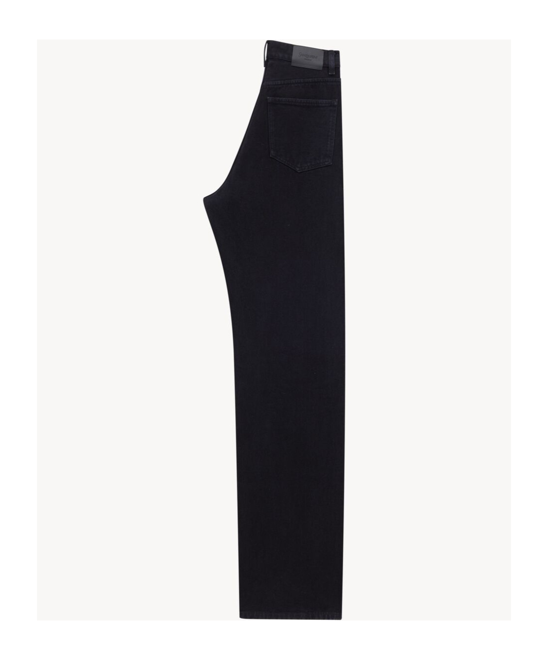 Saint Laurent Belt-loop Jeans In Black