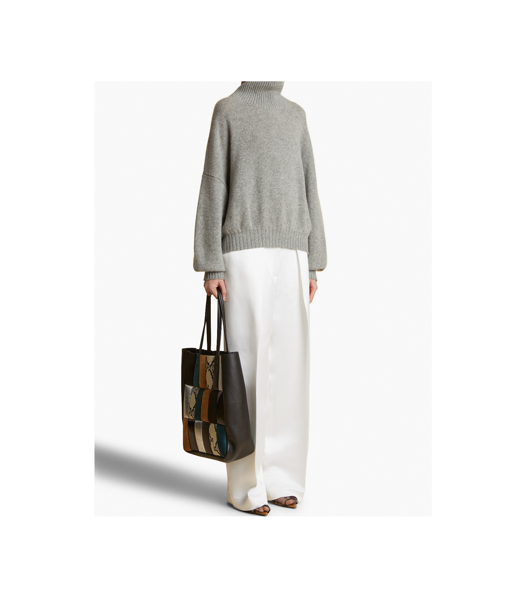 Khaite Morris Sweater In Gray