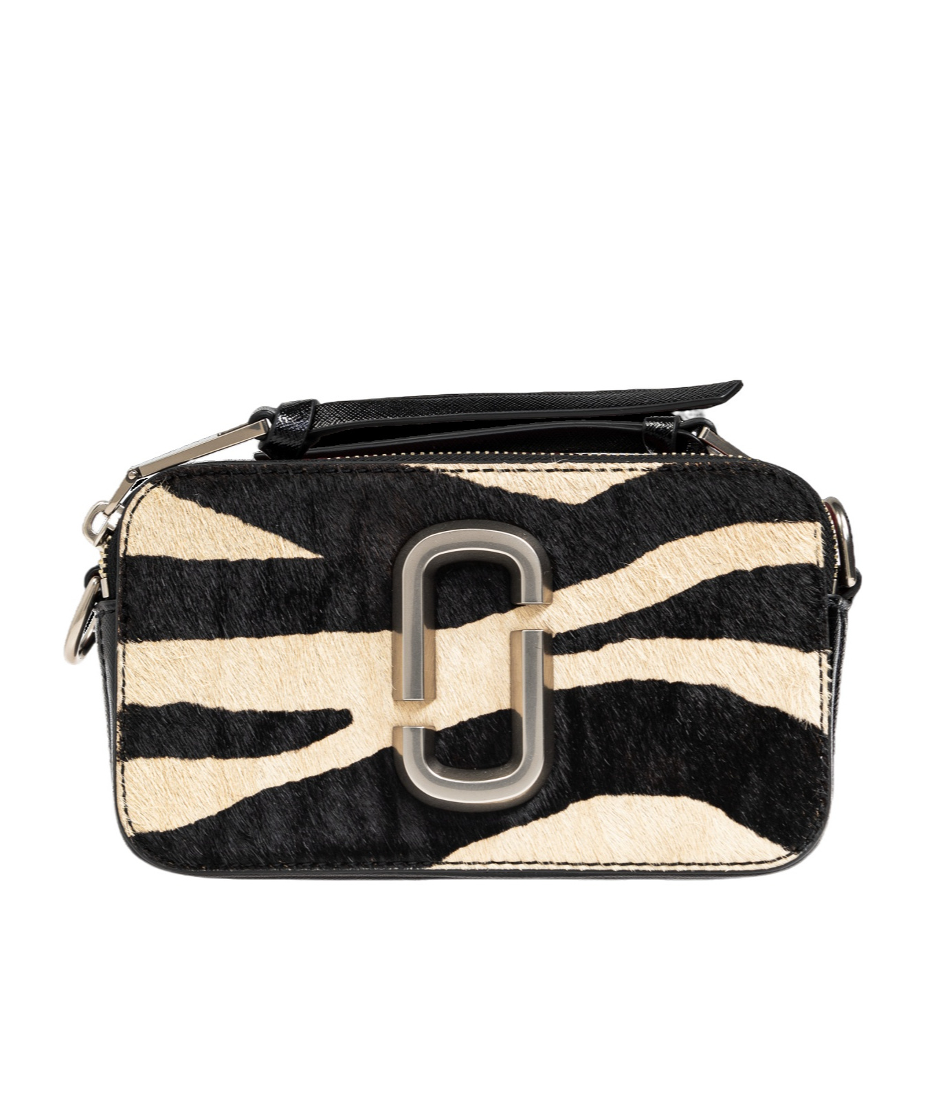 Shop Marc Jacobs Logo Shoulder Bag In Black