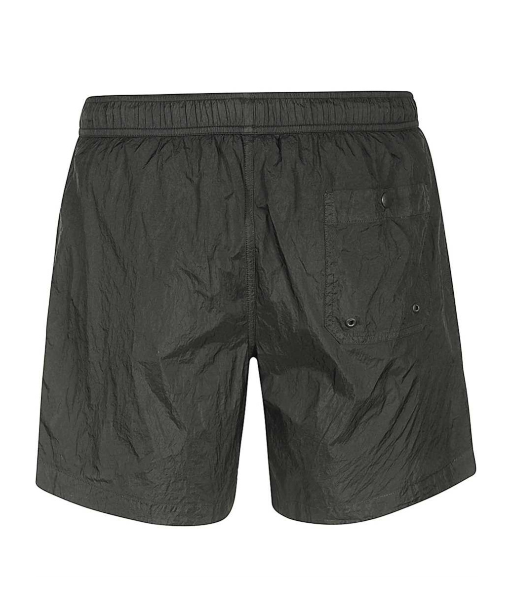 Dondup Drawstring Waist Swim Shorts In Gray