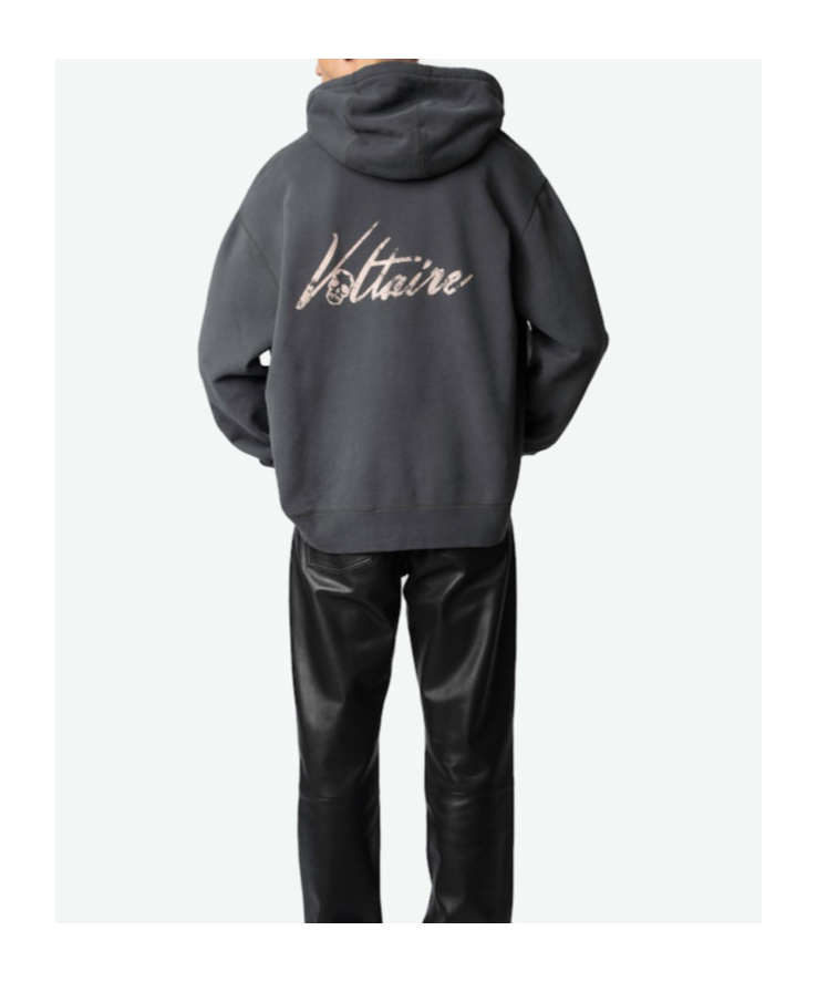 Zadig & Voltaire Sacha Hoodie In Black