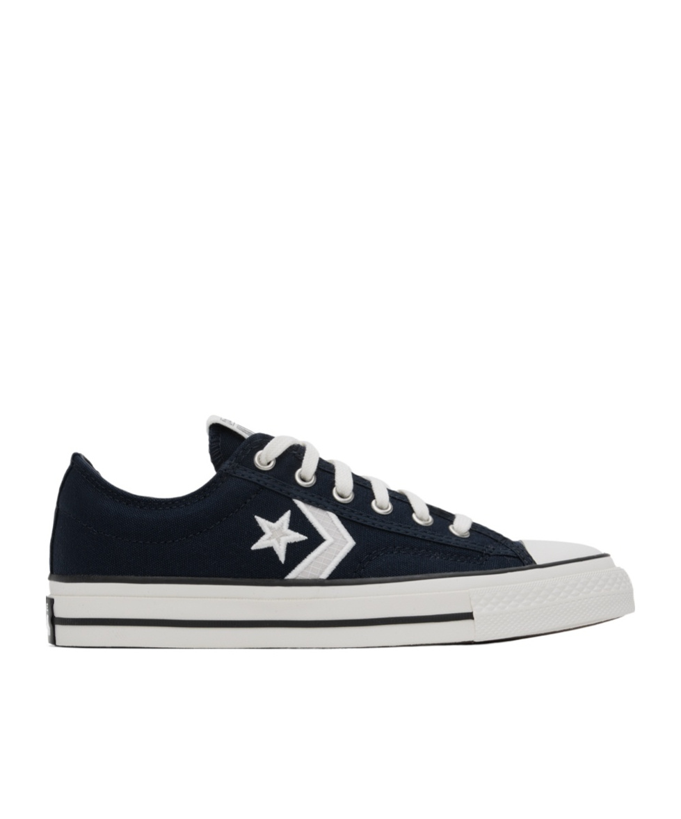 Converse Star Pattern Low-cut Skate Shoes In Black