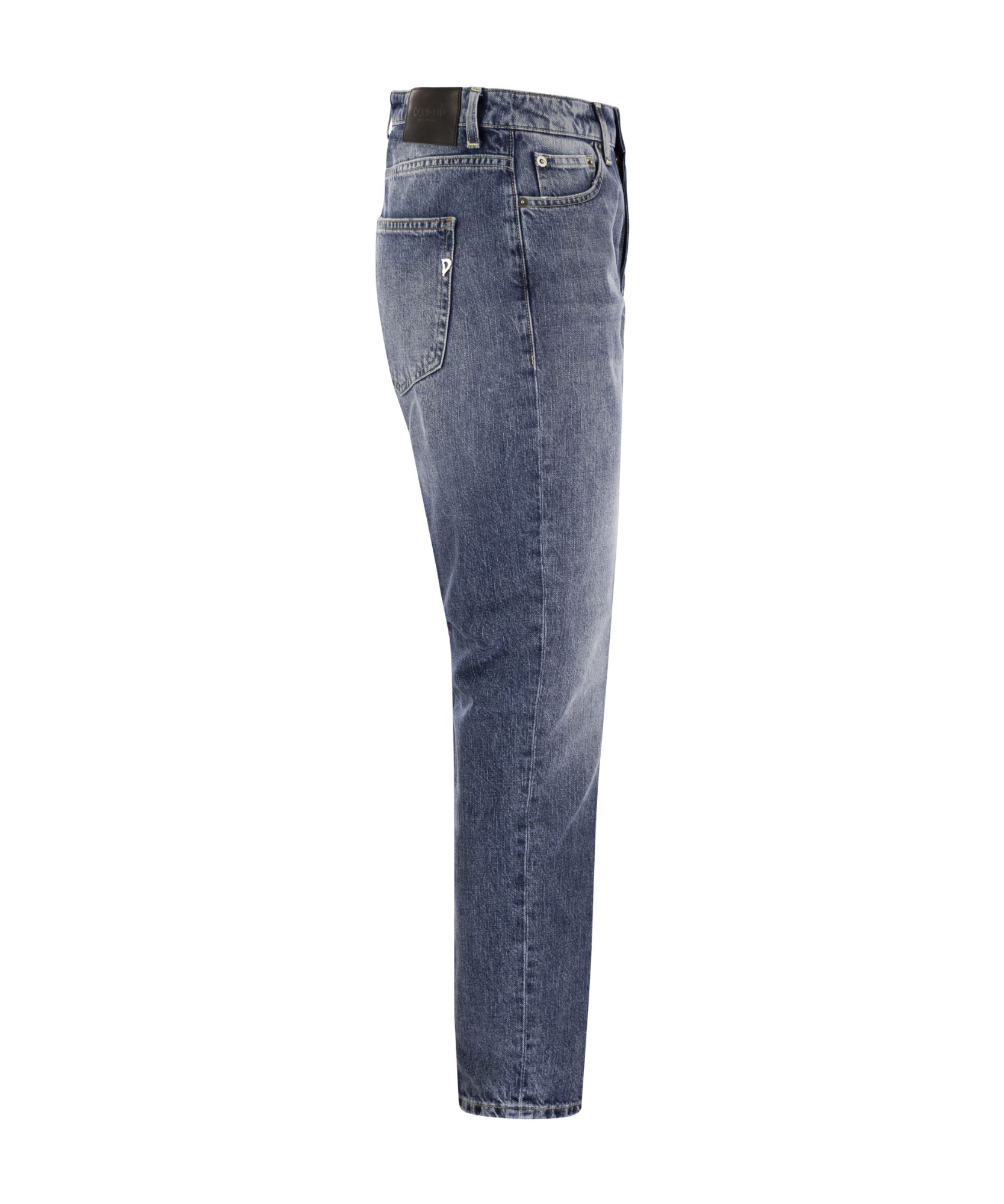 Dondup Cindy - Regular Stretch Denim Jeans In Gray