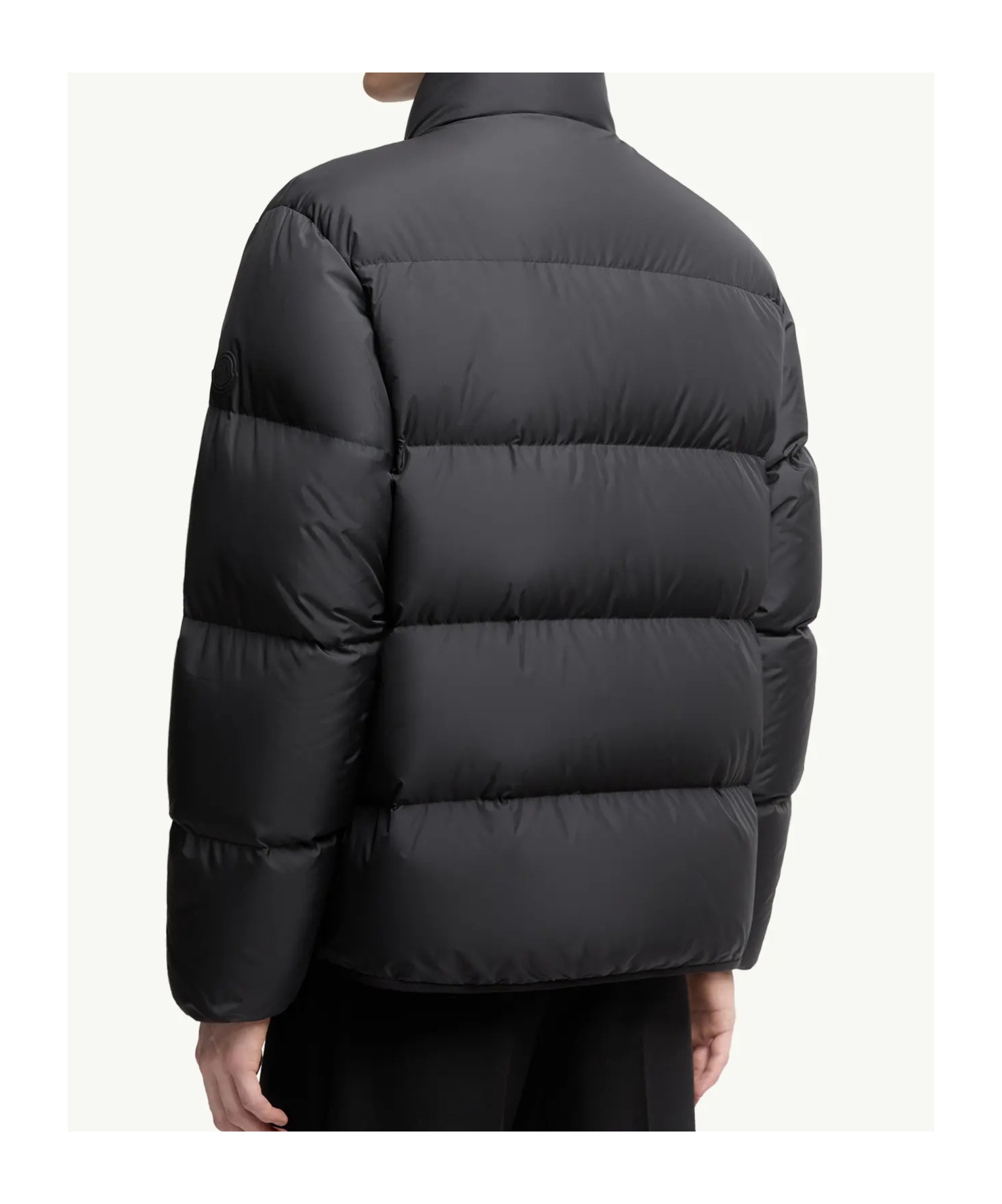 Moncler Erterle Zip-up Puffer Jacket In Black