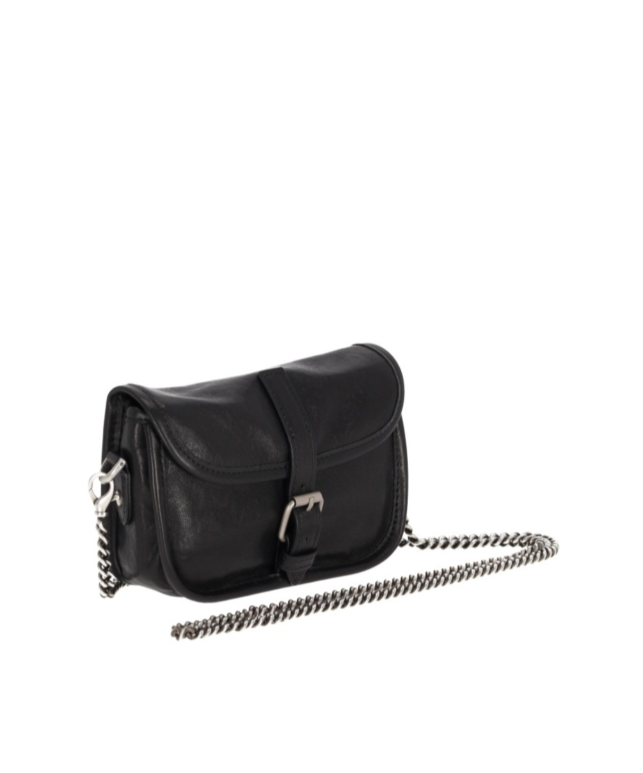 Ann Demeulemeester Flap Shoulder Bag In Black