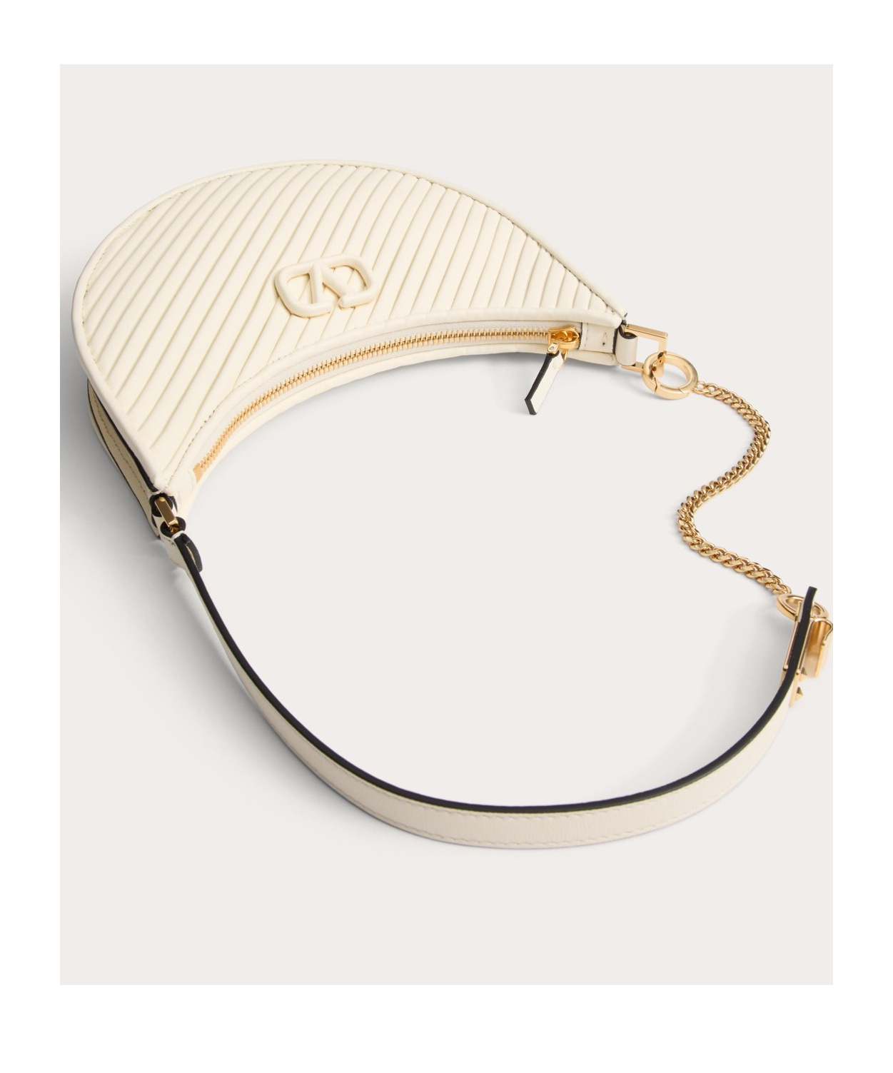 Valentino Mini Hobo In White