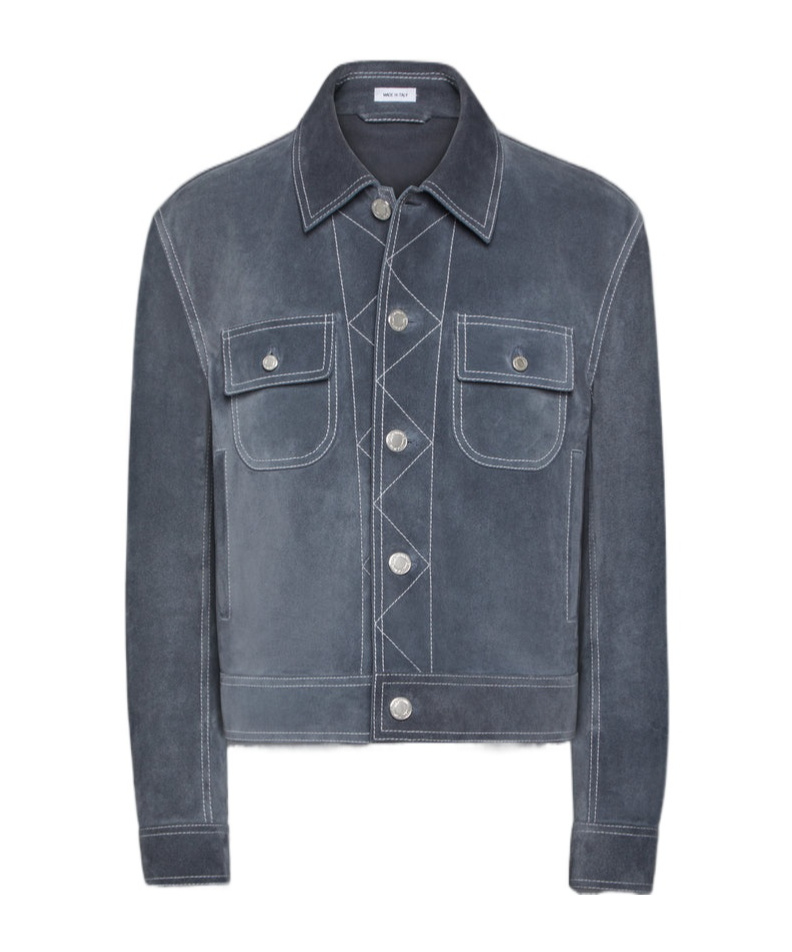 Thom Browne Backstrap Jacket In Blue