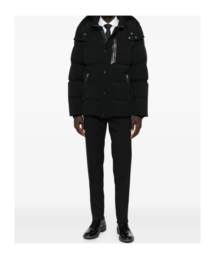 Tom Ford Quilted Down Jacket In Black