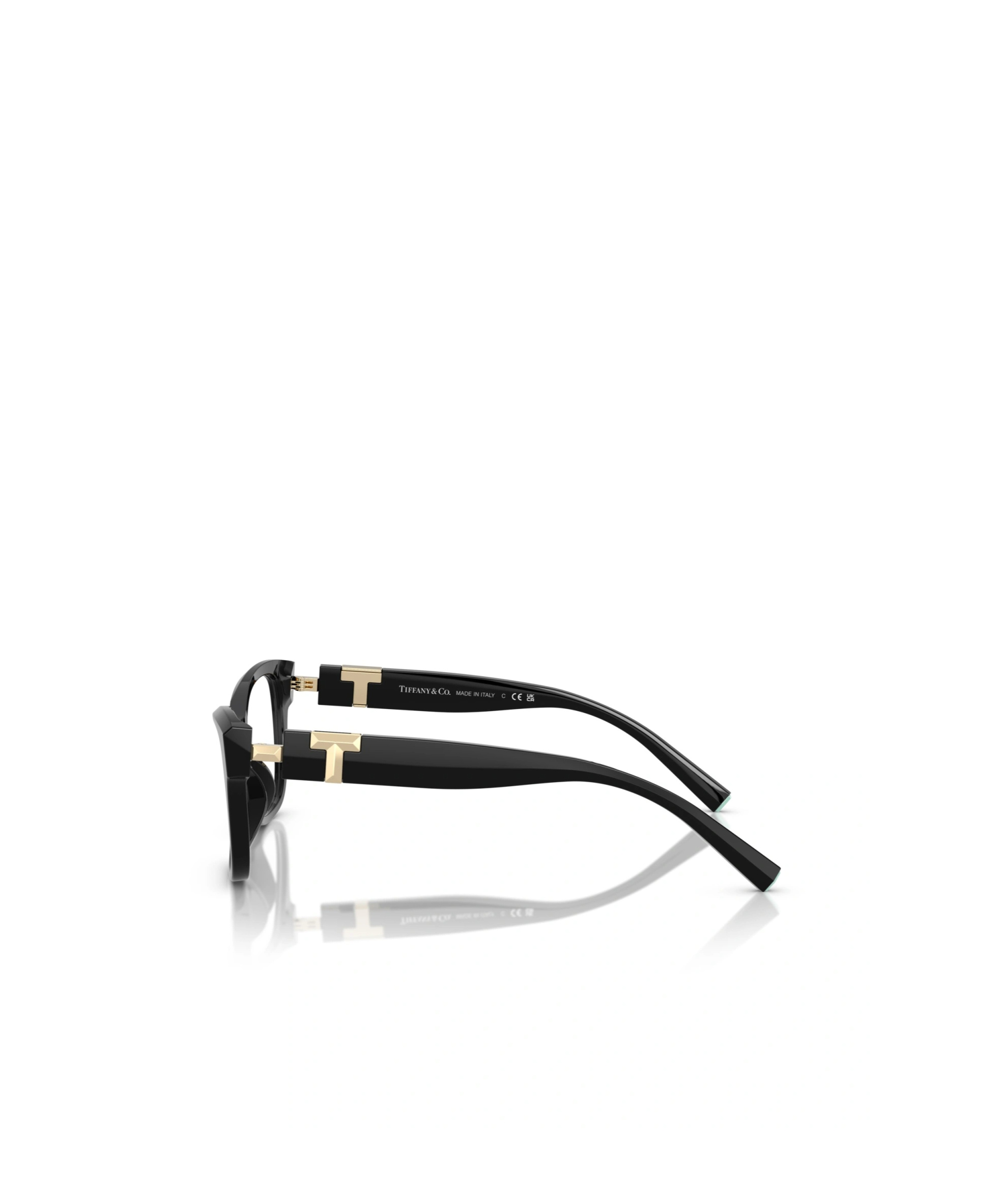 Tiffany & Co Geometric Frame Plain Mirror In Black