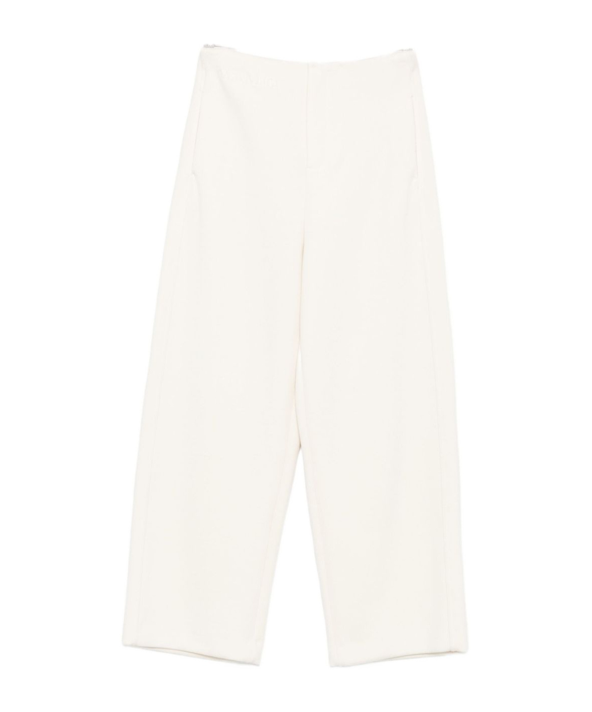 Max Mara Pocket Casual Pants In White