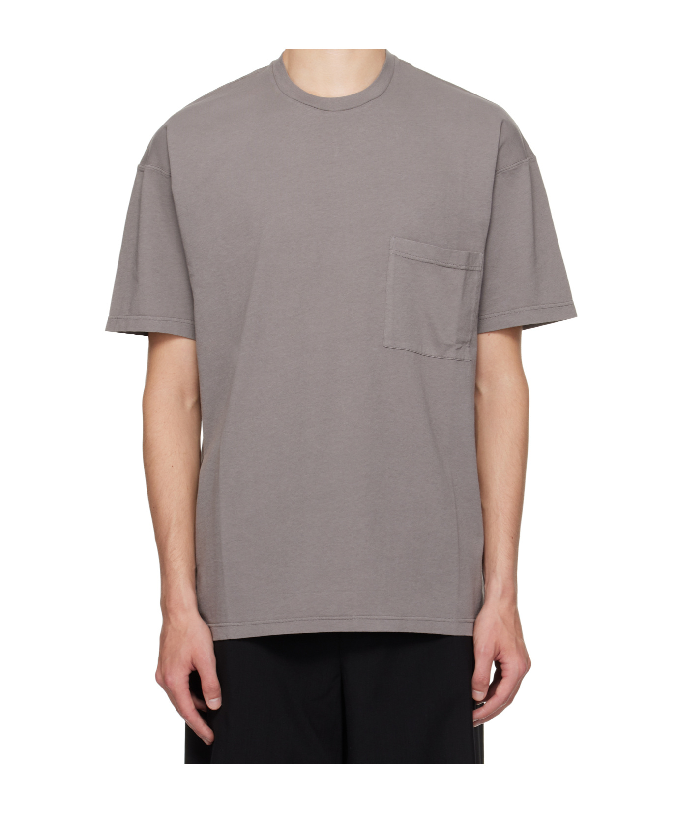 The Row Niels Short-sleeve T-shirt In Gray