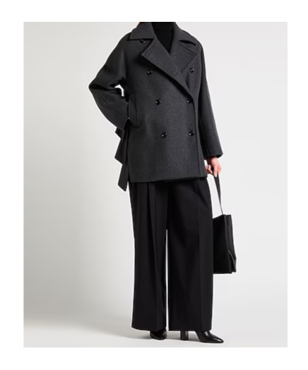 Max Mara Coats In Black