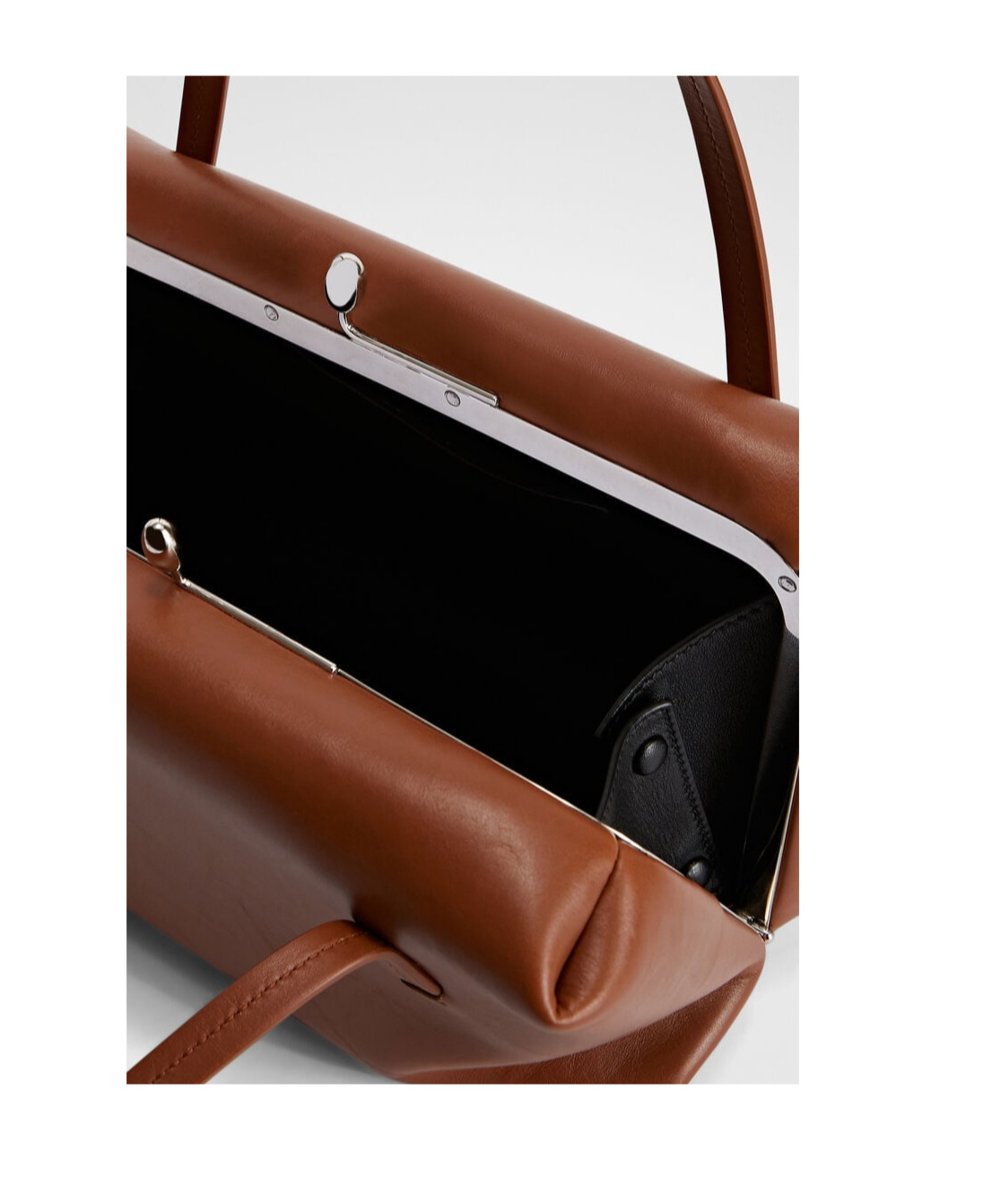 Jil Sander Small-sized Leather Shoulder Bag In Grape