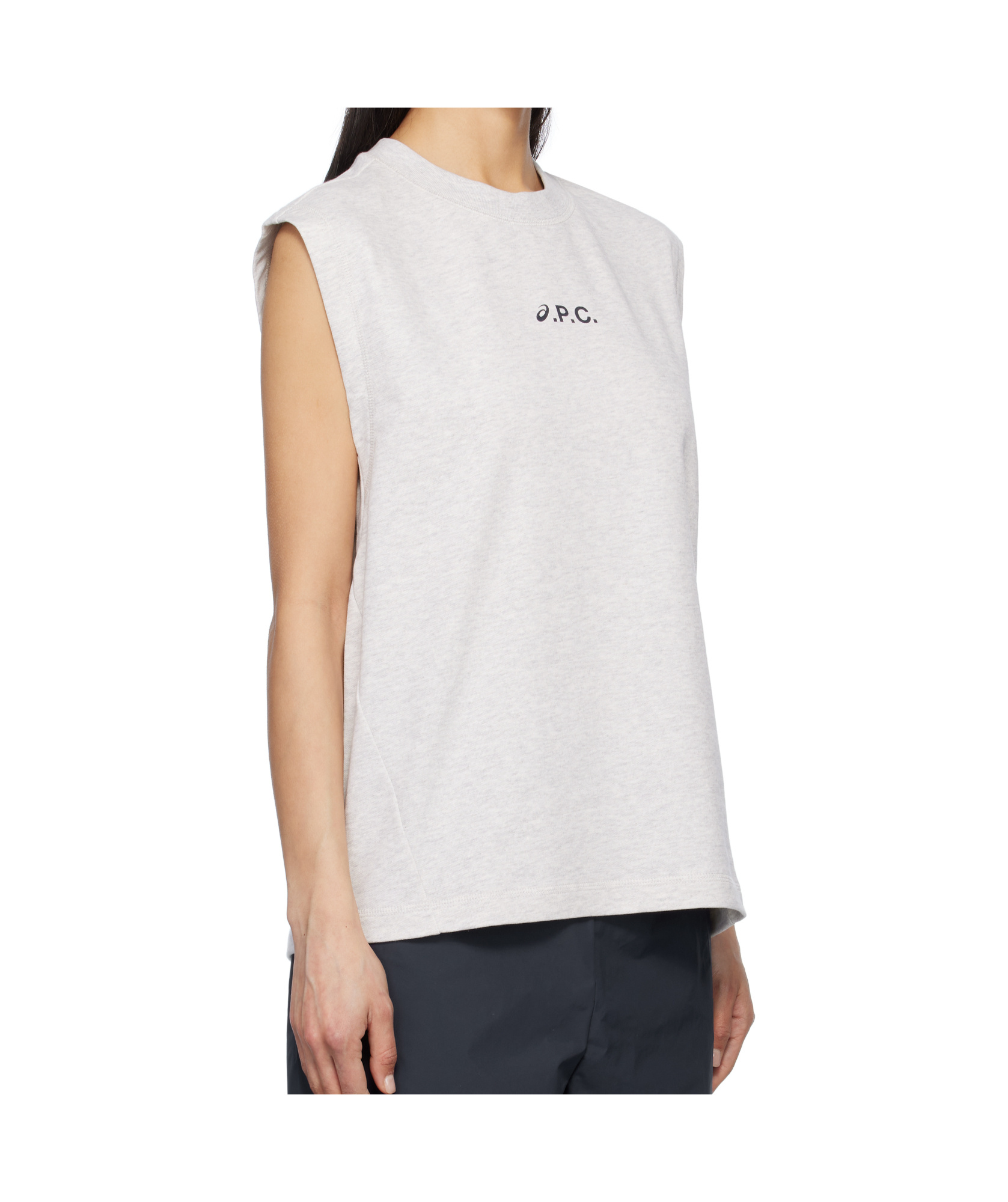 Apc Gray Asics Edition Sky Tank Top In Grey