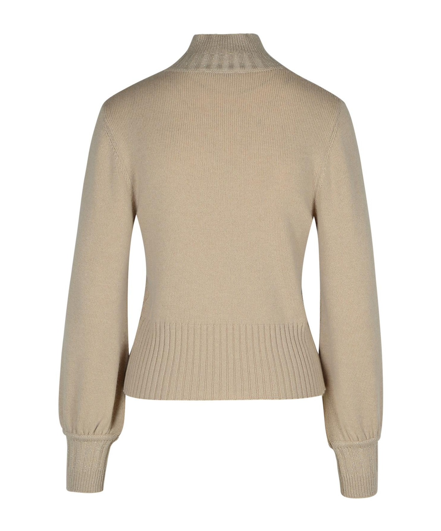 Purotatto Turtleneck Sweater In Nude