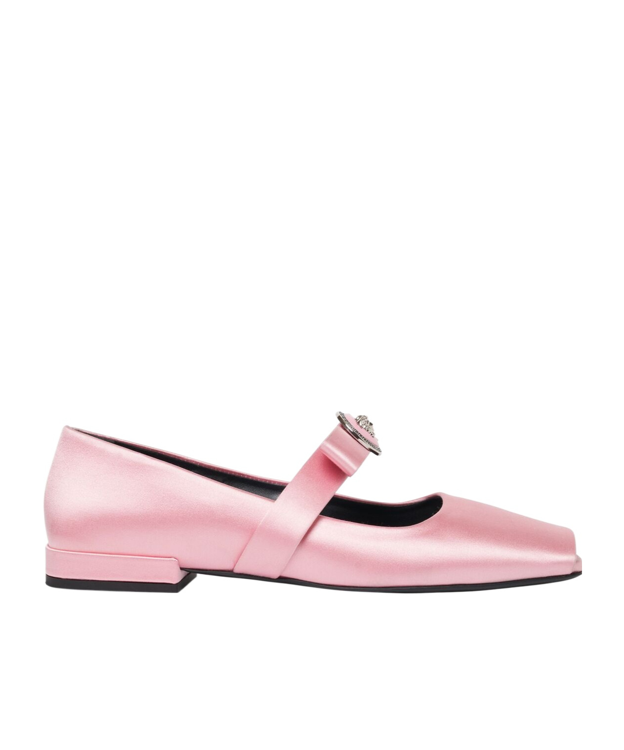 Versace Square-headed Flat Sandals