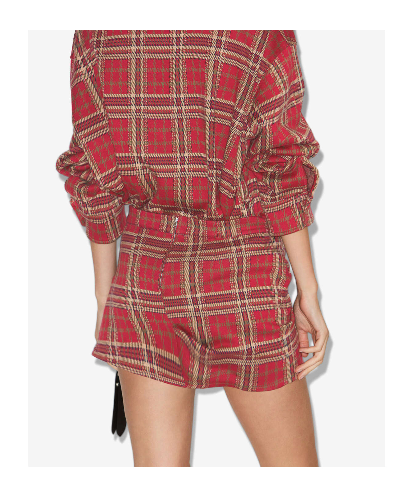 Isabel Marant Gisen Skirt In Red