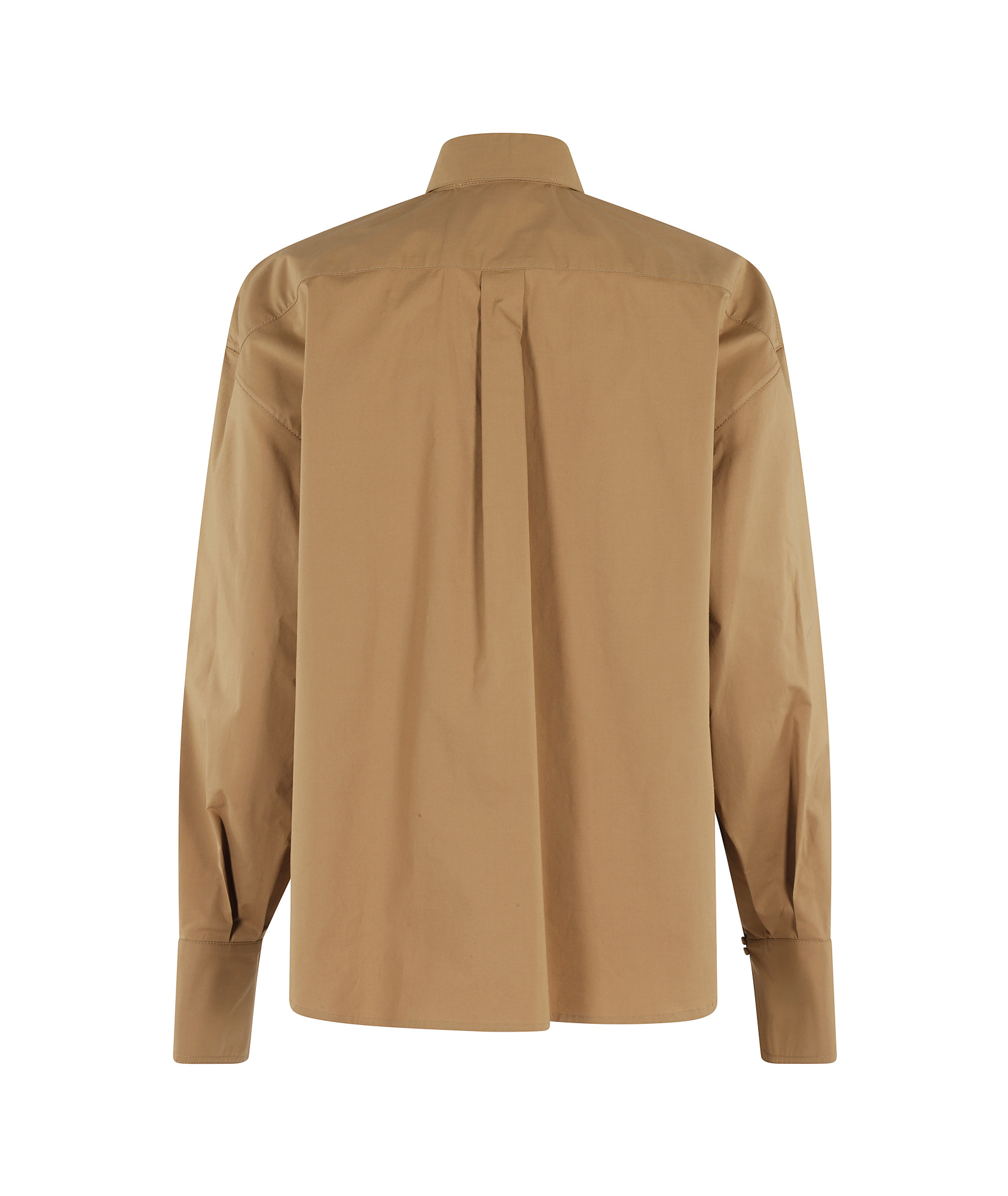 Shop Federica Tosi Long-sleeved Shirt In Nude