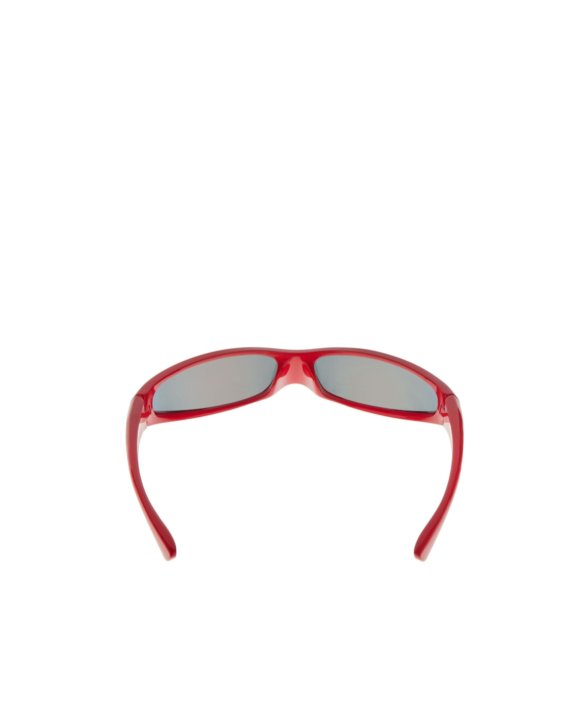 Balenciaga Blade Rectangular Sunglasses In Red