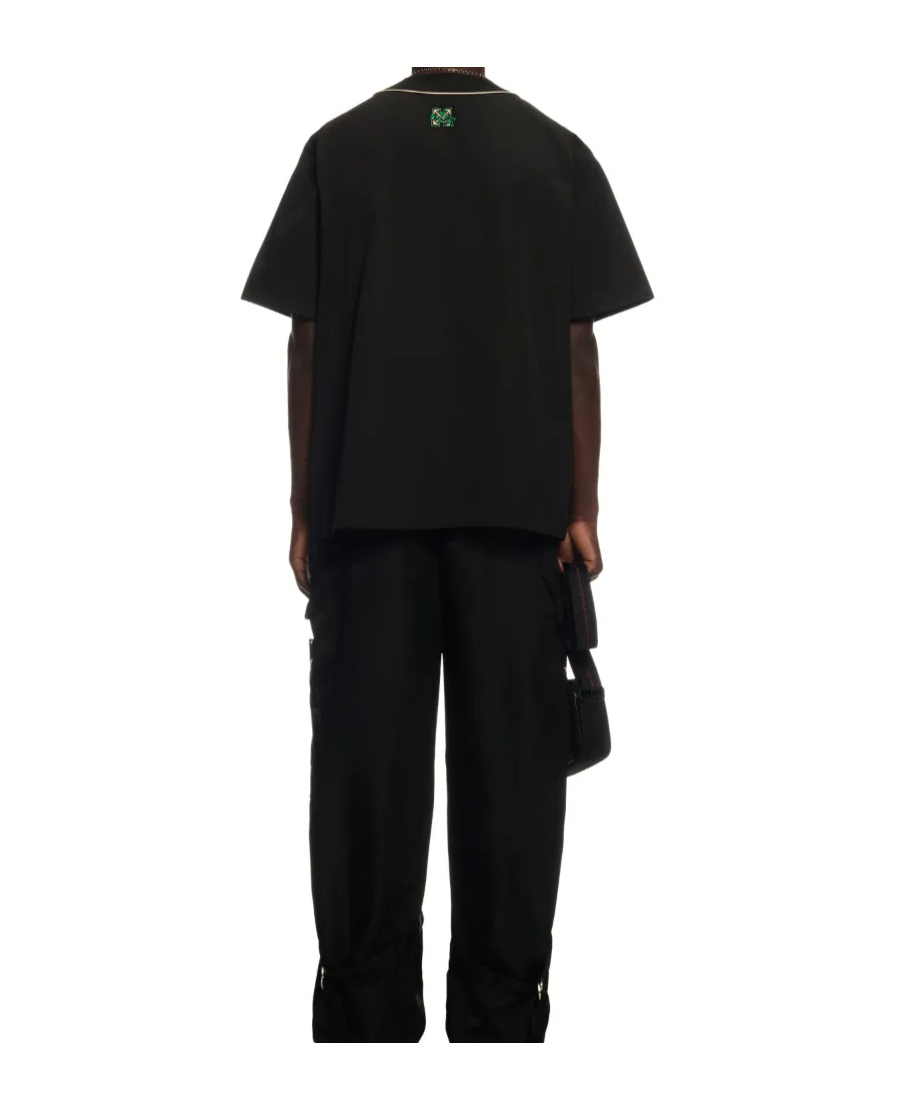 Off-white Short Sleeve Shirt In Black