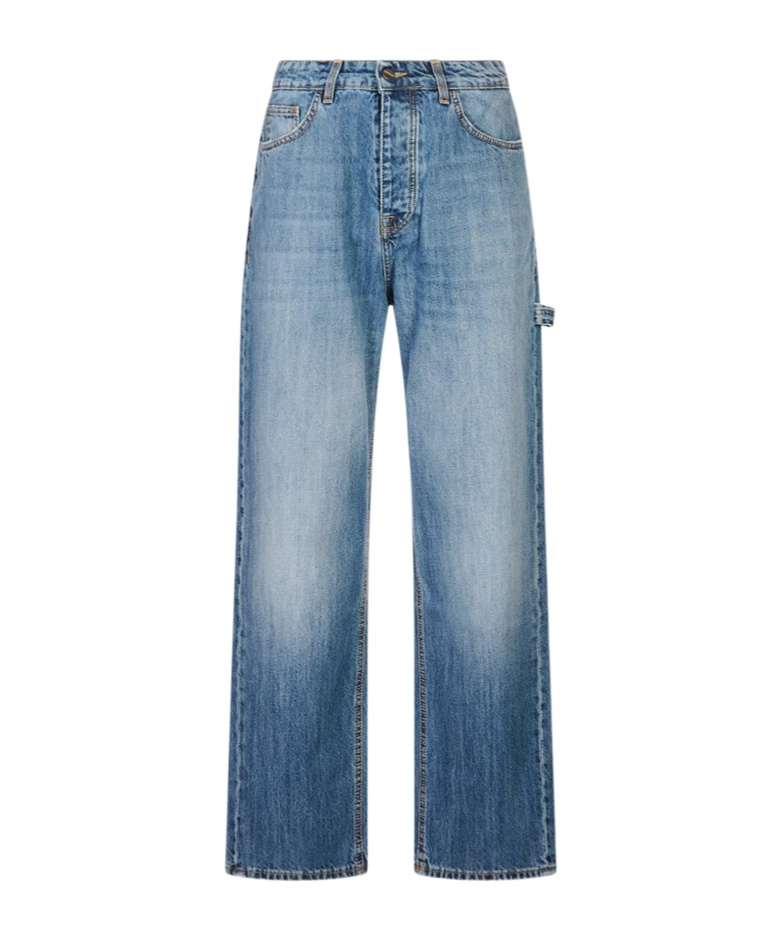 Barrow Straight-leg Jeans In Blue