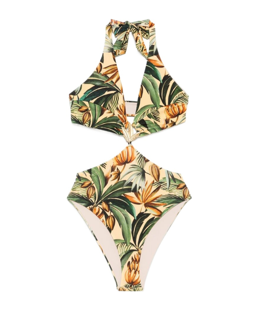 Farm Rio Botanical-print Swimsuit