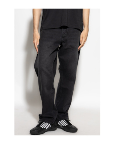 Studio Nicholson Five Pocket Jeans In Black