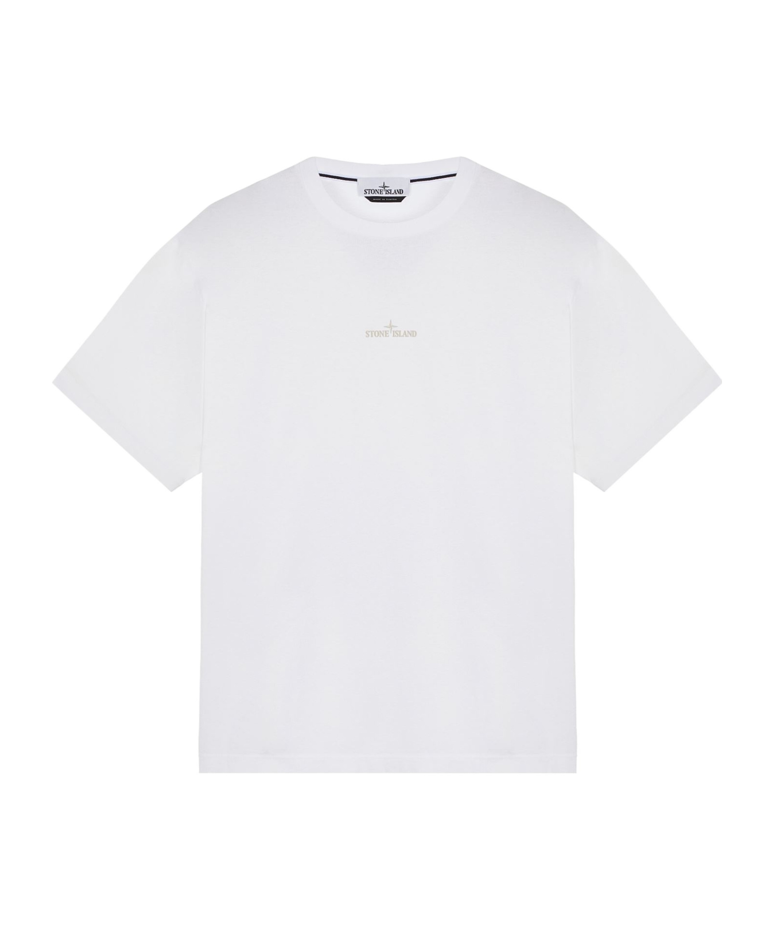 Stone Island Archivio Print Logo T-shirt In White