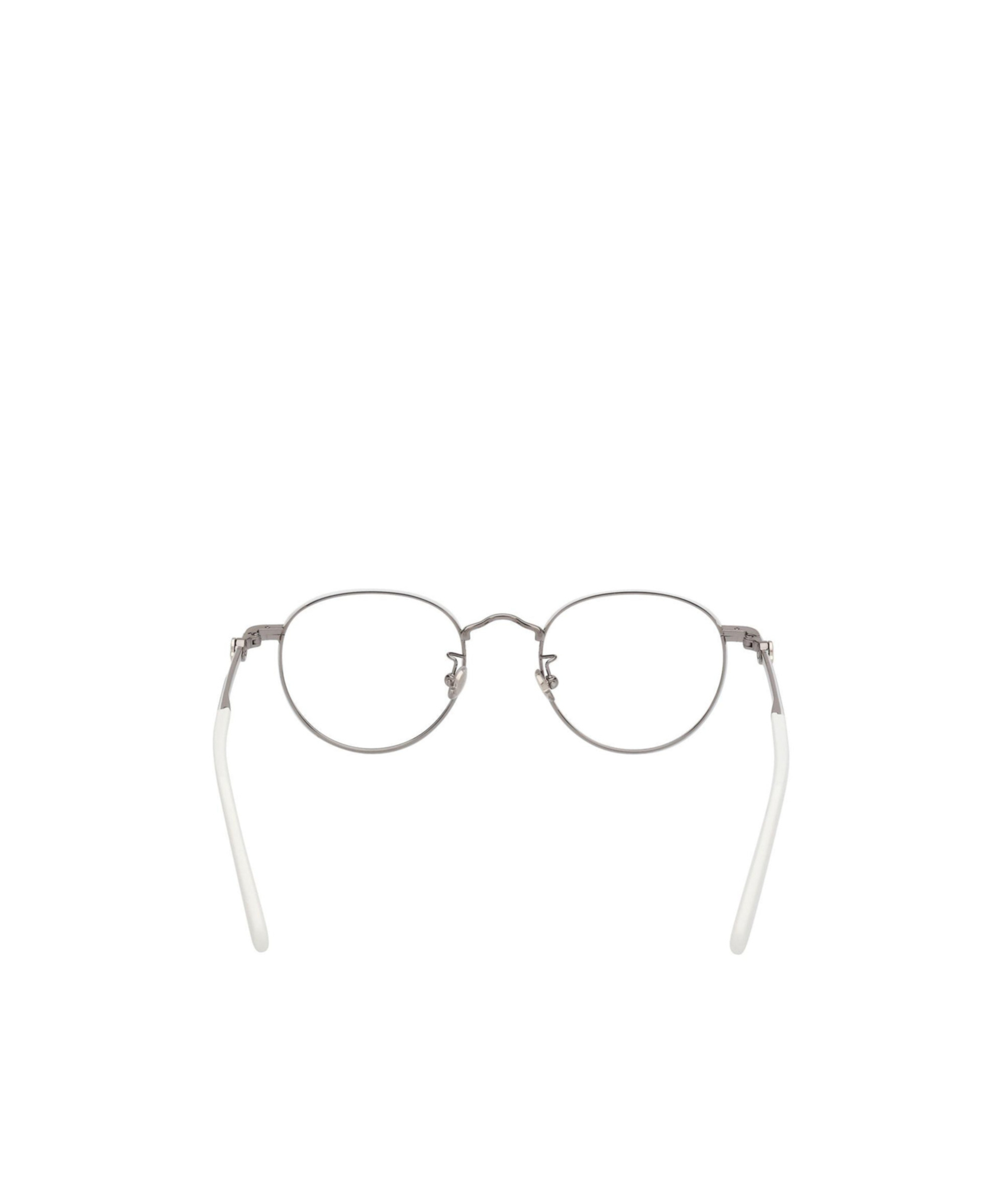 Moncler Round Frame Flat Mirror In White