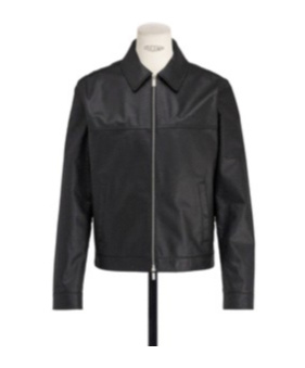 Dior Zippered Casual Jacket In Black