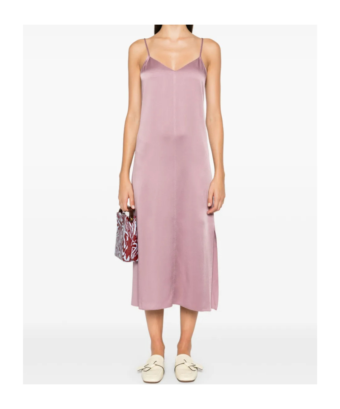Shop Forte Forte Satin Midi Dress