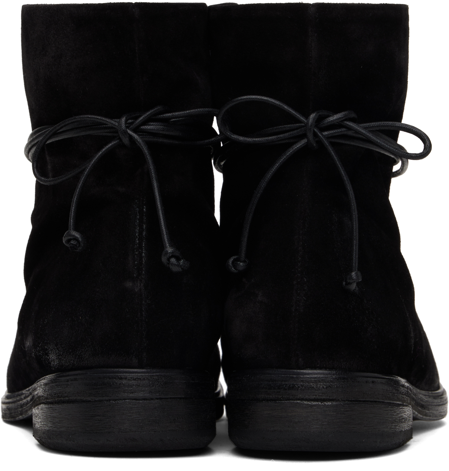 Marsèll Zucca Media Lace-up Ankle Boots In Black