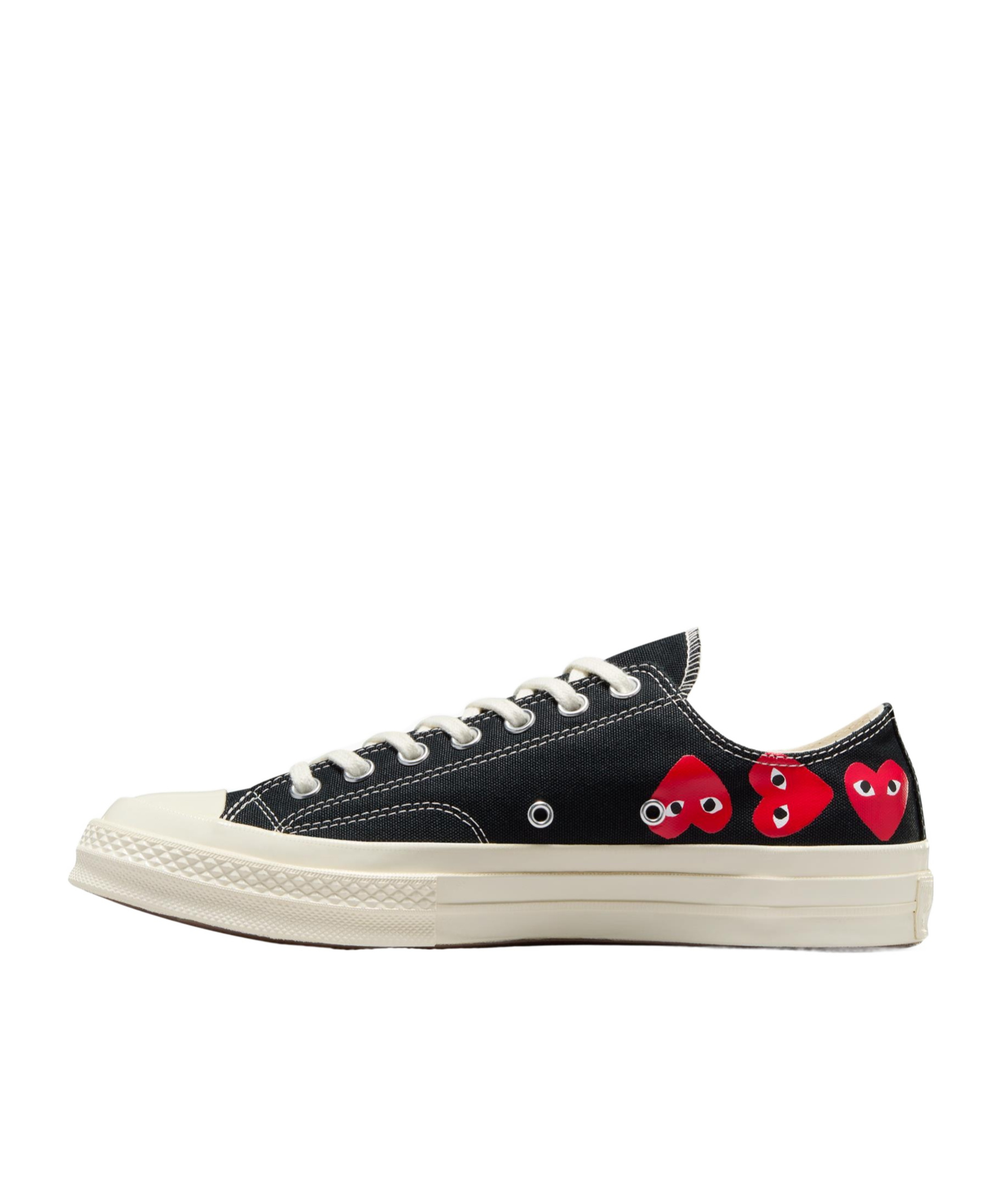 Shop Comme Des Garçons Play X Converse Converse X Comme Des Garçons Play Chuck 70 Trainers In Multicolor