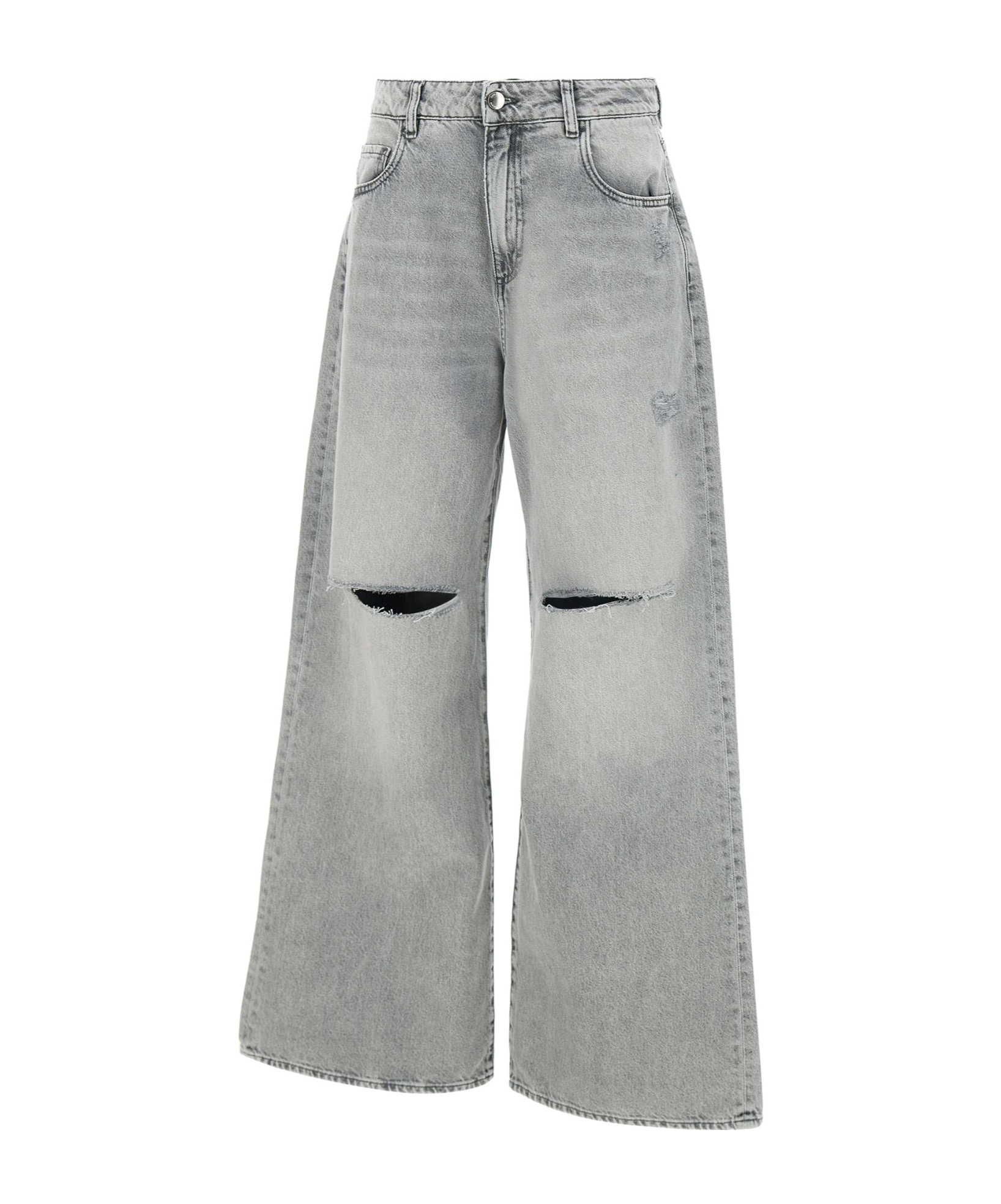 Icon Denim Debby Stone Washed Wide Leg Jeans