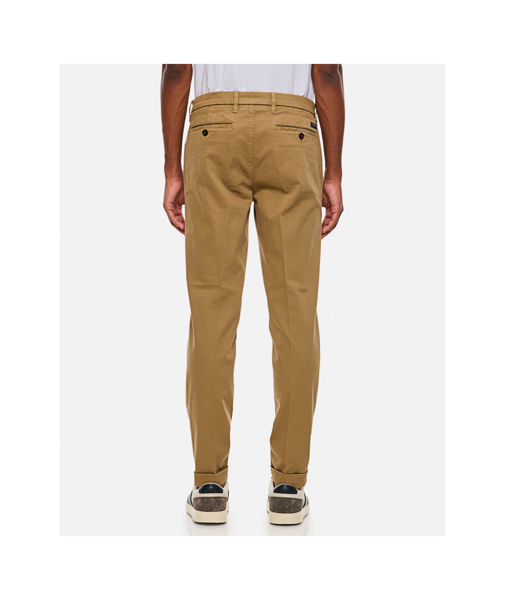 Fay Capri Pant In Brown
