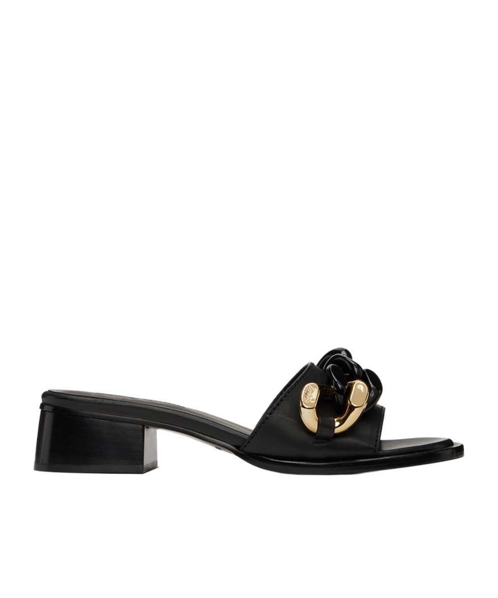 See By Chloé Monyca Horse String High-heeled Sandals In Black
