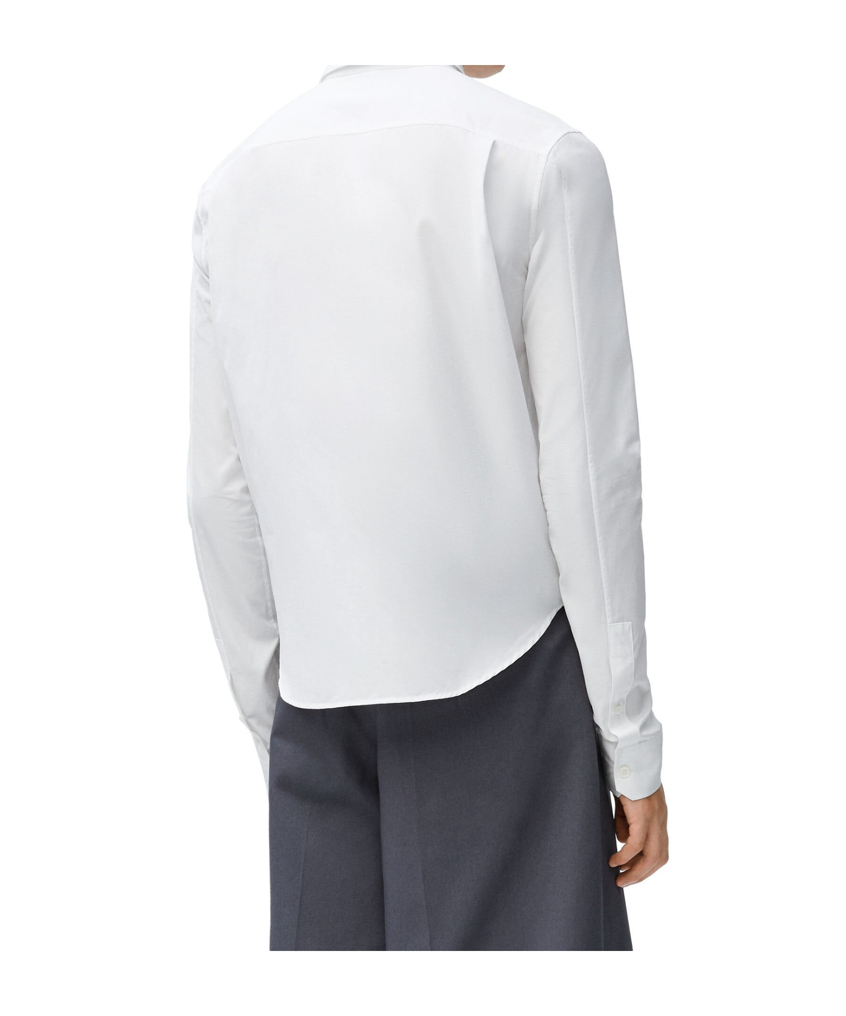 Loewe Long-sleeved Shirt In White