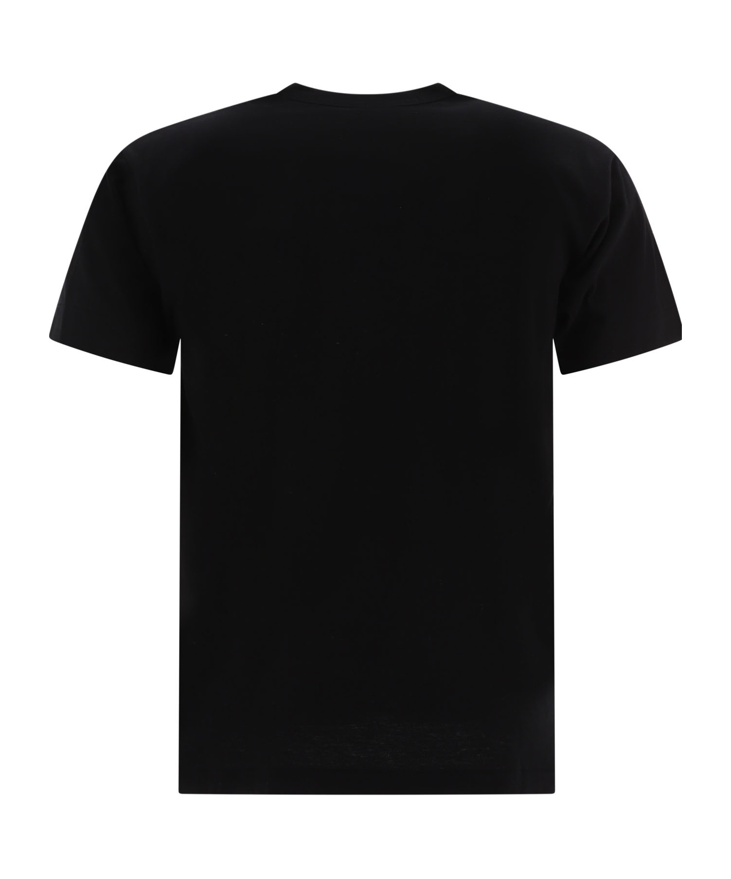 Comme Des Garçons Play Comme Des Garcons Play Heart Print T-shirt In Black