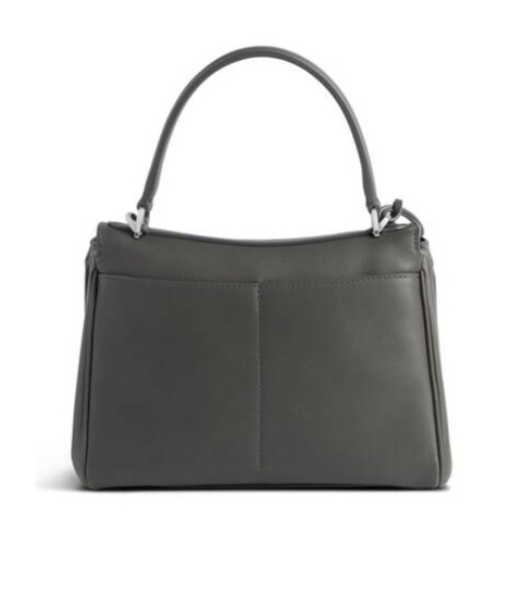 Balenciaga Rodeo Mini Leather Tote Bag In Grey